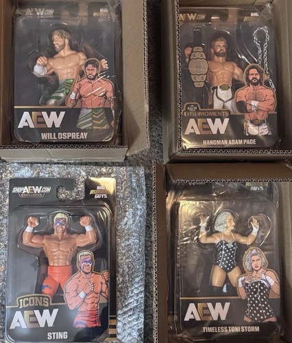 Aew sting hangman - hangman,, ospreay