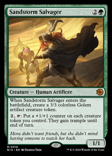Sandstorm salvager - salvager, (v.1)